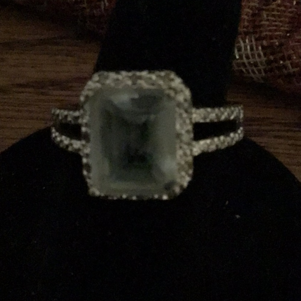Blue sapphire ring - Picture 7 of 8